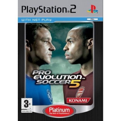 Pro Evolution Soccer 5 [PS2, английская версия]